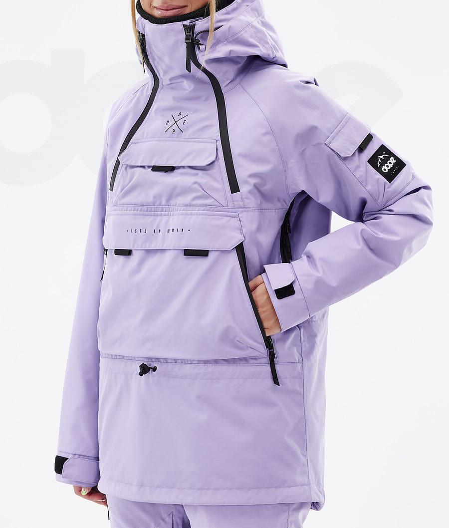 Purple Women's Dope Akin W Snowboard Jackets | NZ_D2142