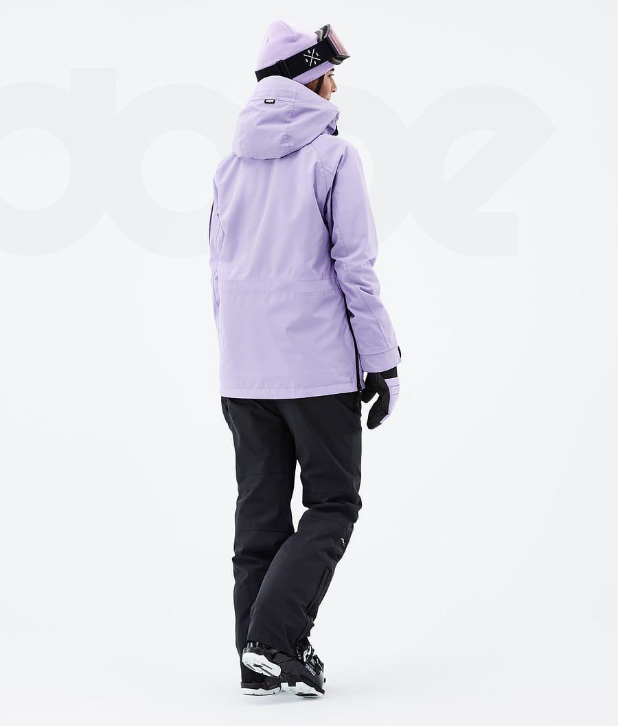 Purple Women's Dope Annok W Ski Jackets | NZ_D2121
