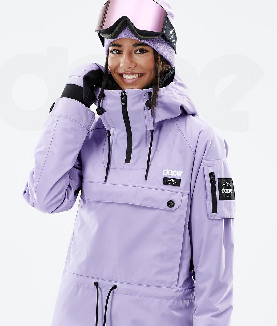 Purple Women's Dope Annok W Snowboard Jackets | NZ_D1708