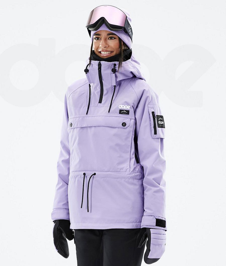 Purple Women\'s Dope Annok W Snowboard Jackets | NZ_D1708