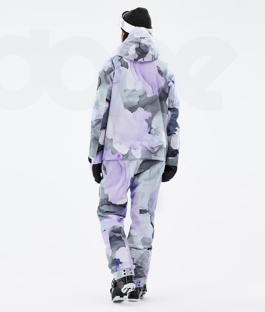Purple Women's Dope Blizzard W Full Zip Ski Jackets | NZ_D1217