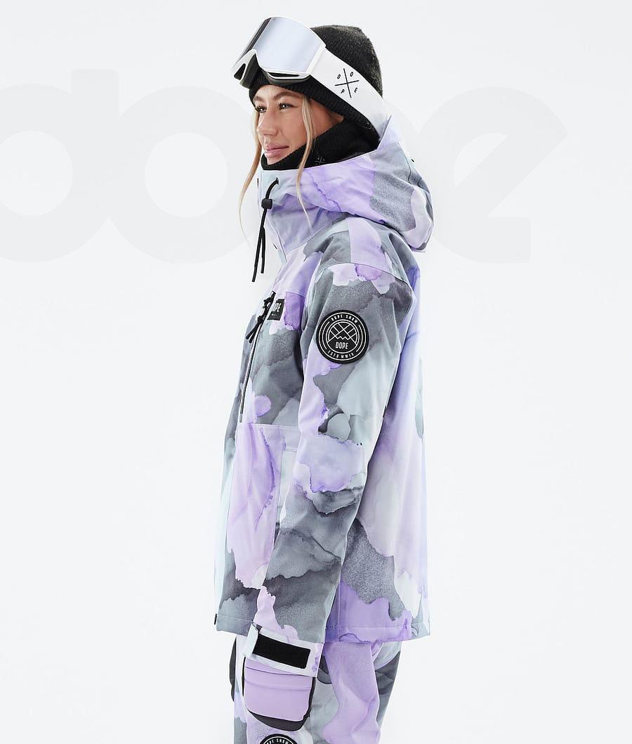 Purple Women's Dope Blizzard W Full Zip Ski Jackets | NZ_D1217