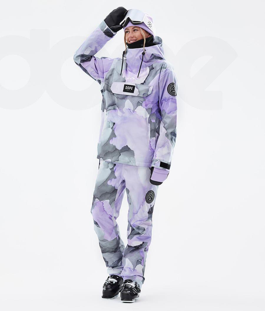 Purple Women's Dope Blizzard W Ski Jackets | NZ_D2356