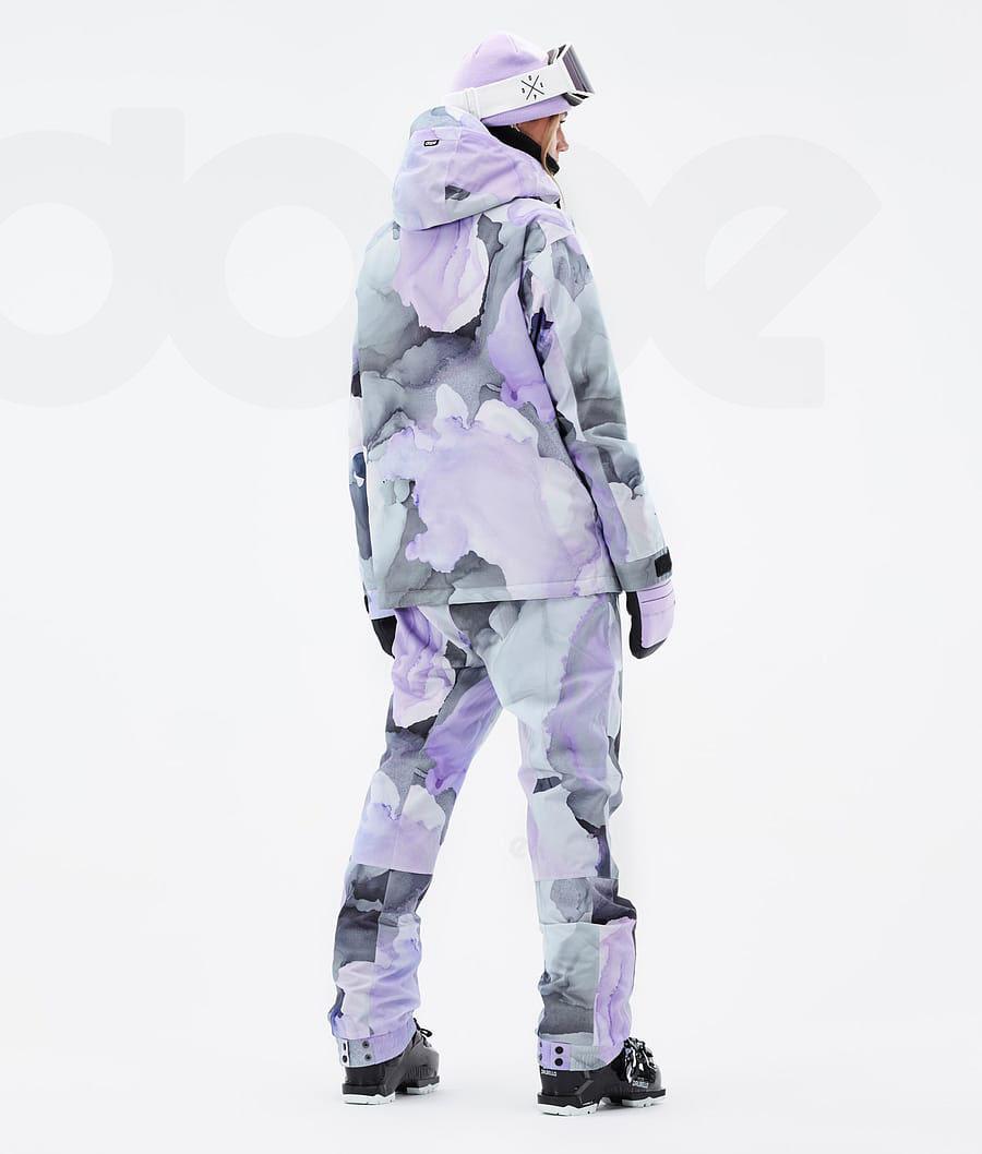 Purple Women's Dope Blizzard W Ski Jackets | NZ_D2356