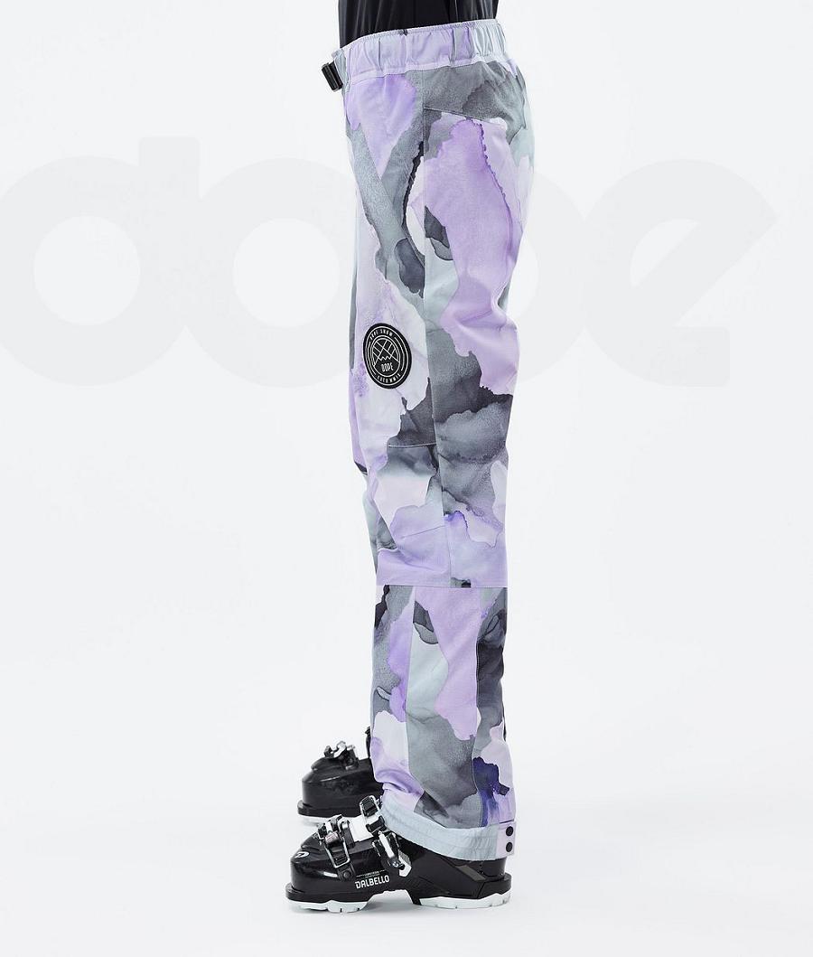 Purple Women's Dope Blizzard W Ski Pants | NZ_D2150