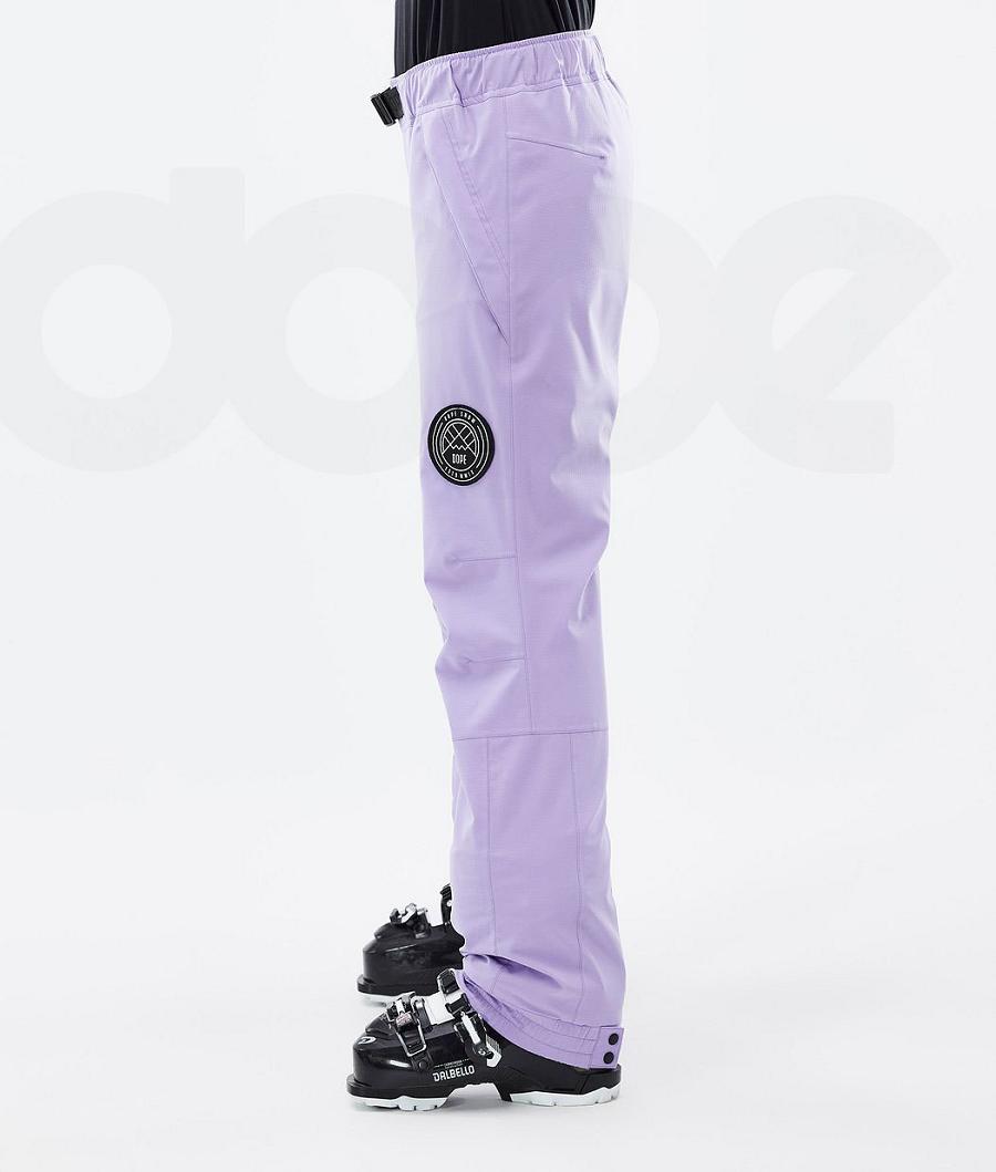 Purple Women's Dope Blizzard W Ski Pants | NZ_D2176