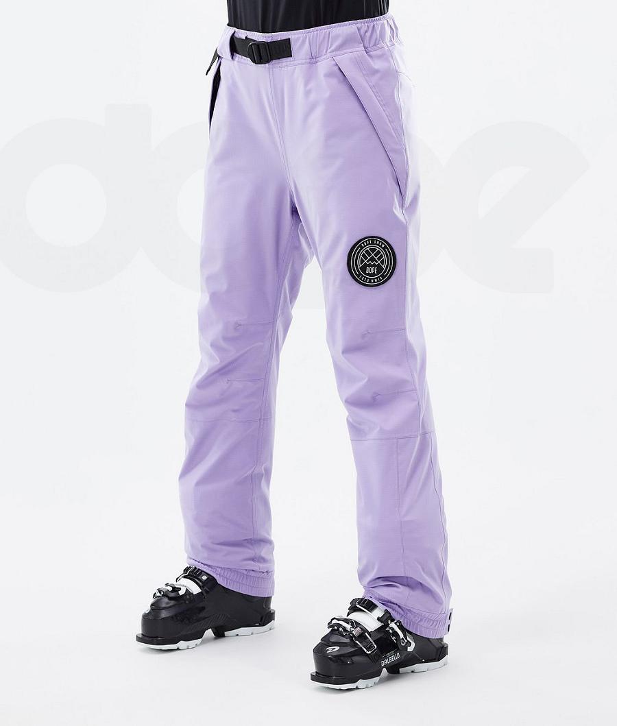Purple Women\'s Dope Blizzard W Ski Pants | NZ_D2176
