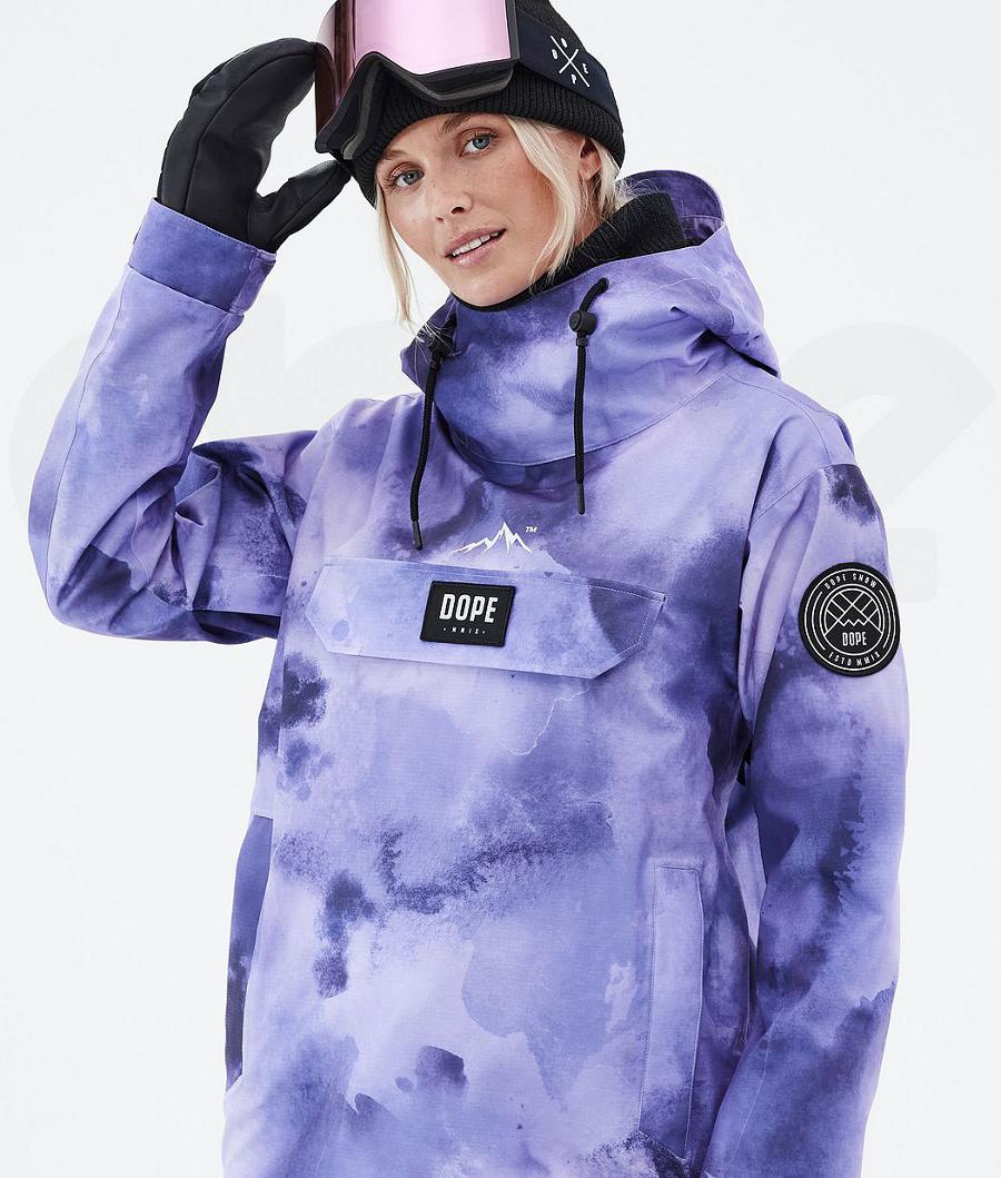 Purple Women's Dope Blizzard W Snowboard Jackets | NZ_D1230