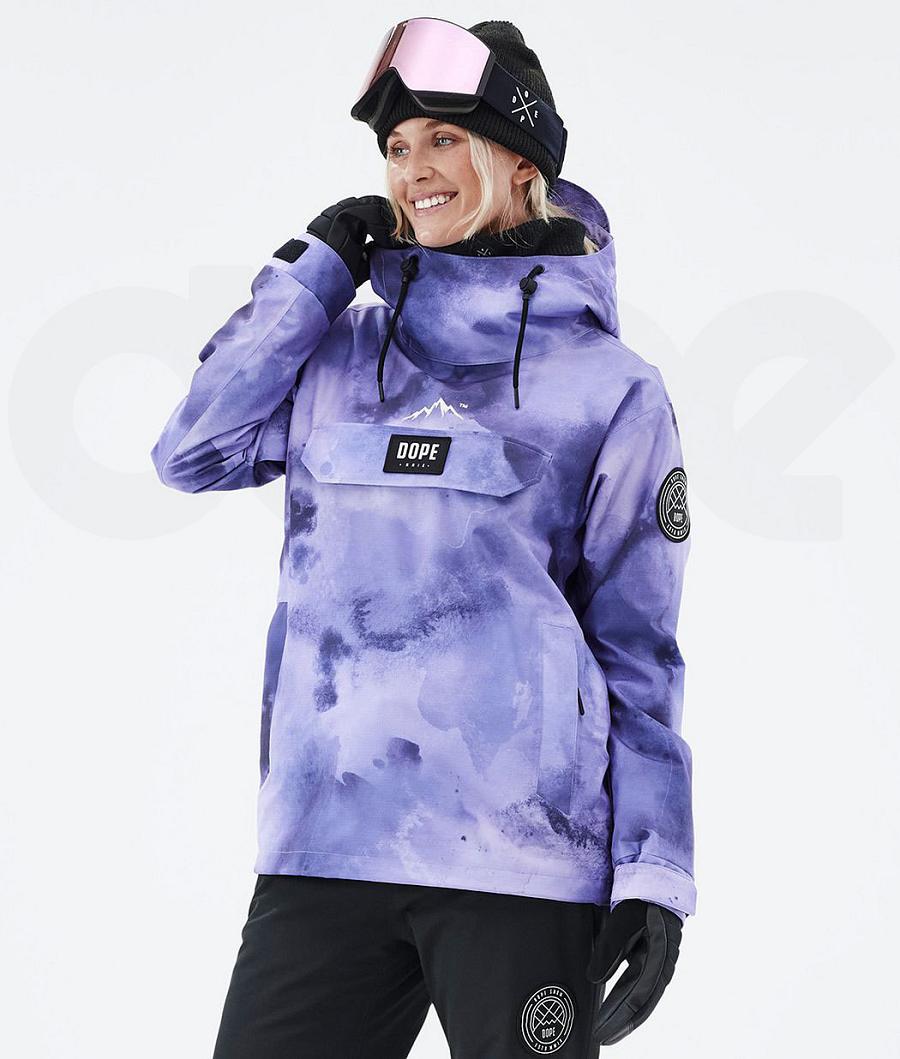 Purple Women\'s Dope Blizzard W Snowboard Jackets | NZ_D1230