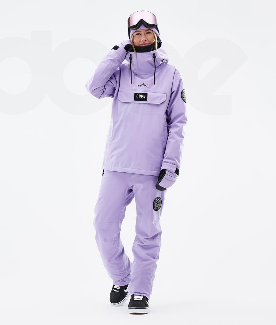 Purple Women's Dope Blizzard W Snowboard Jackets | NZ_D1394