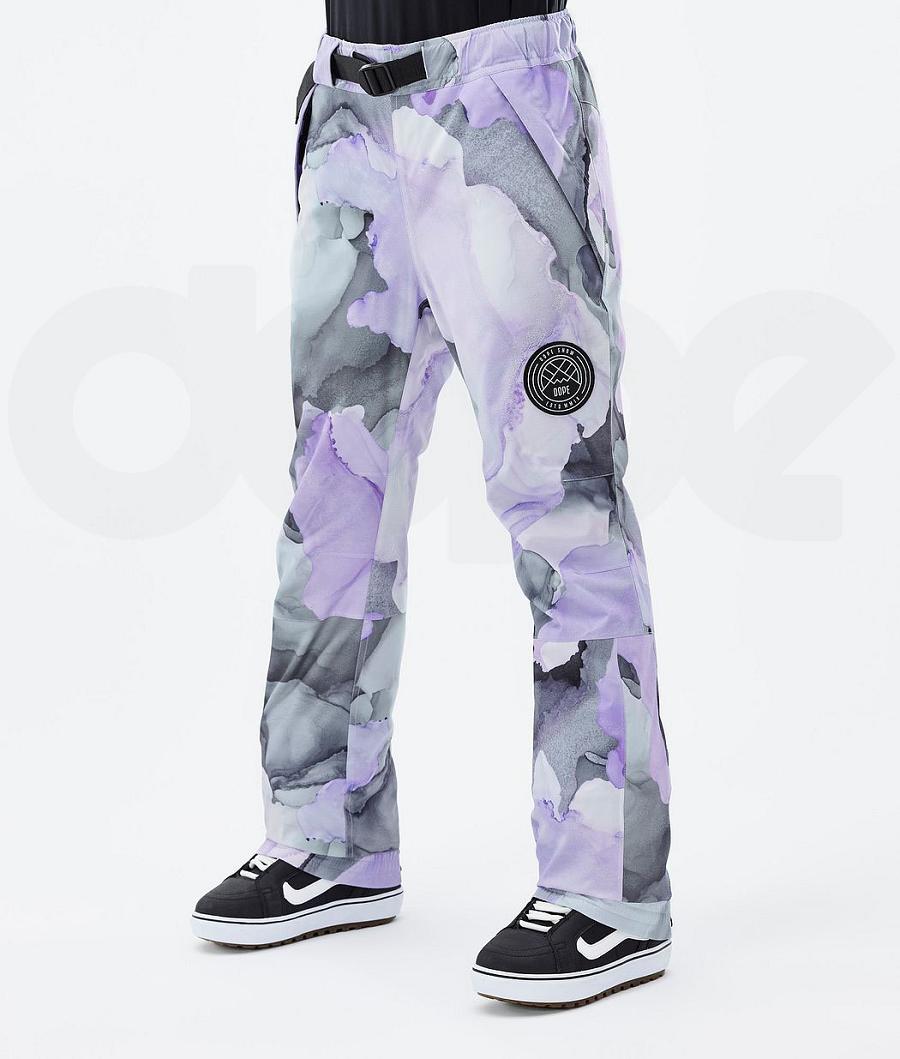 Purple Women\'s Dope Blizzard W Snowboard Pants | NZ_D1533