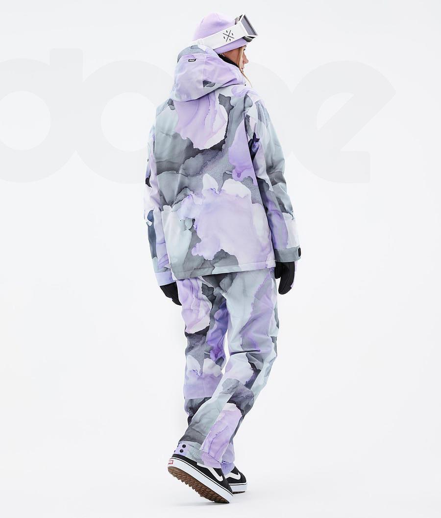 Purple Women's Dope Blizzard W Snowboard Jackets | NZ_D1621