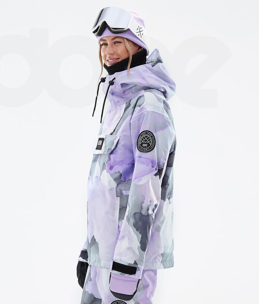 Purple Women's Dope Blizzard W Snowboard Jackets | NZ_D1621