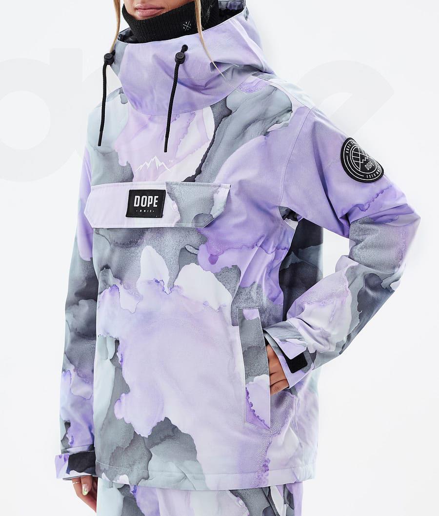 Purple Women's Dope Blizzard W Snowboard Jackets | NZ_D1621