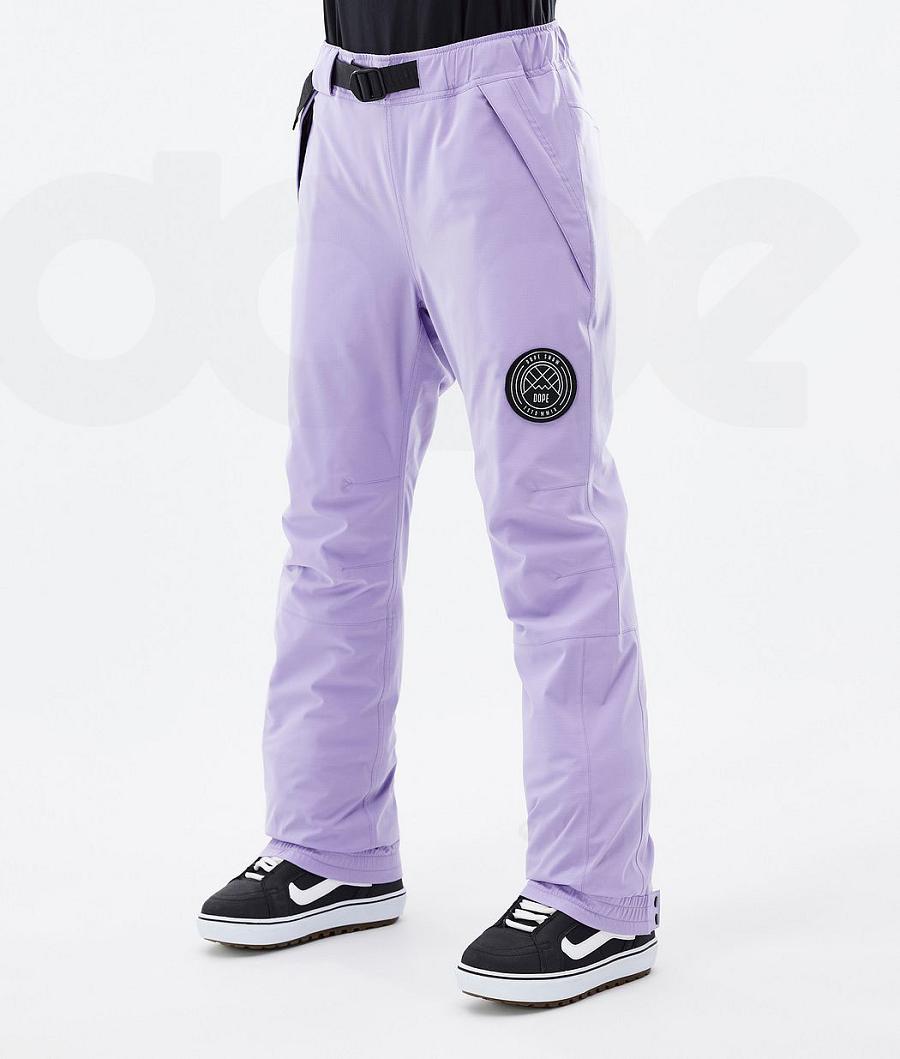 Purple Women\'s Dope Blizzard W Snowboard Pants | NZ_D2451