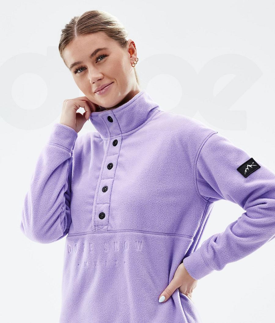 Purple Women's Dope Comfy W 2021 Fleece | NZ_D2291