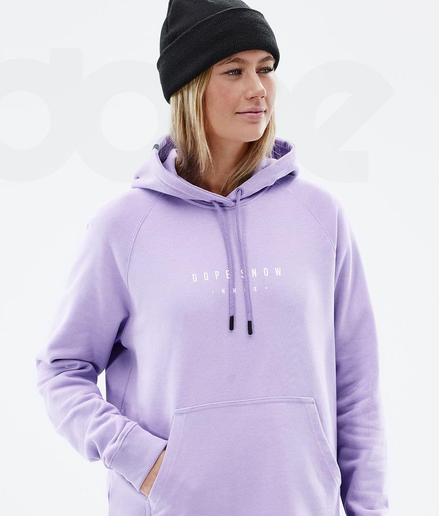 Purple Women's Dope Common W Hoodies | NZ_D2327