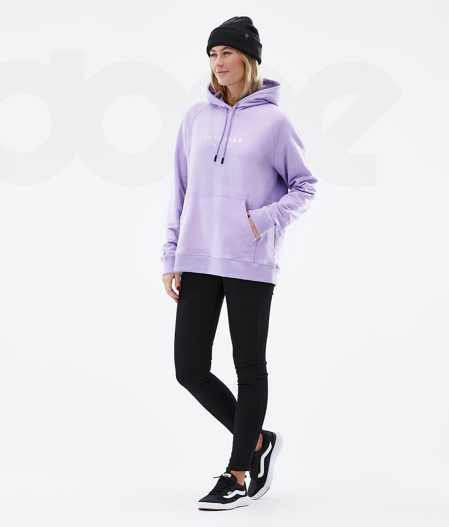 Purple Women's Dope Common W Hoodies | NZ_D2327