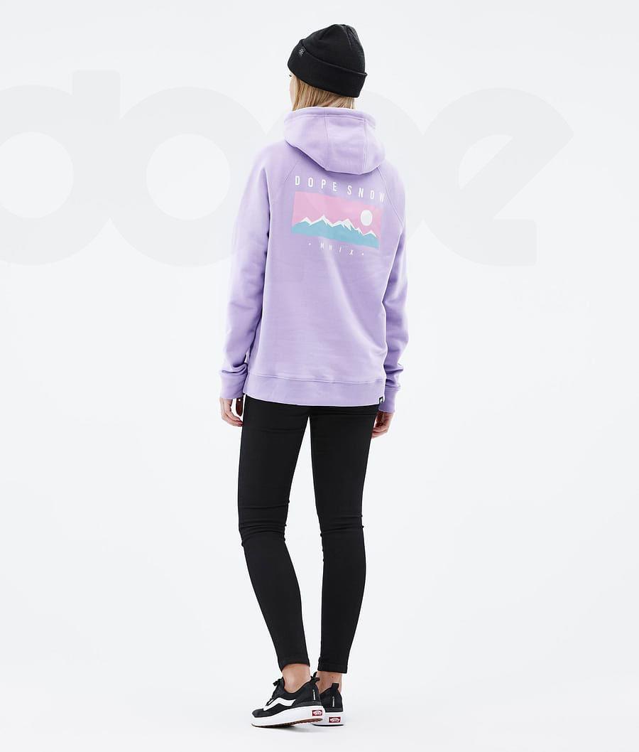 Purple Women's Dope Common W Hoodies | NZ_D2327