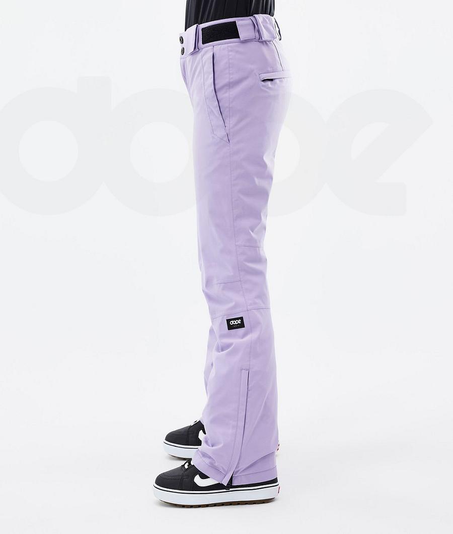 Purple Women's Dope Con W Snowboard Pants | NZ_D1737
