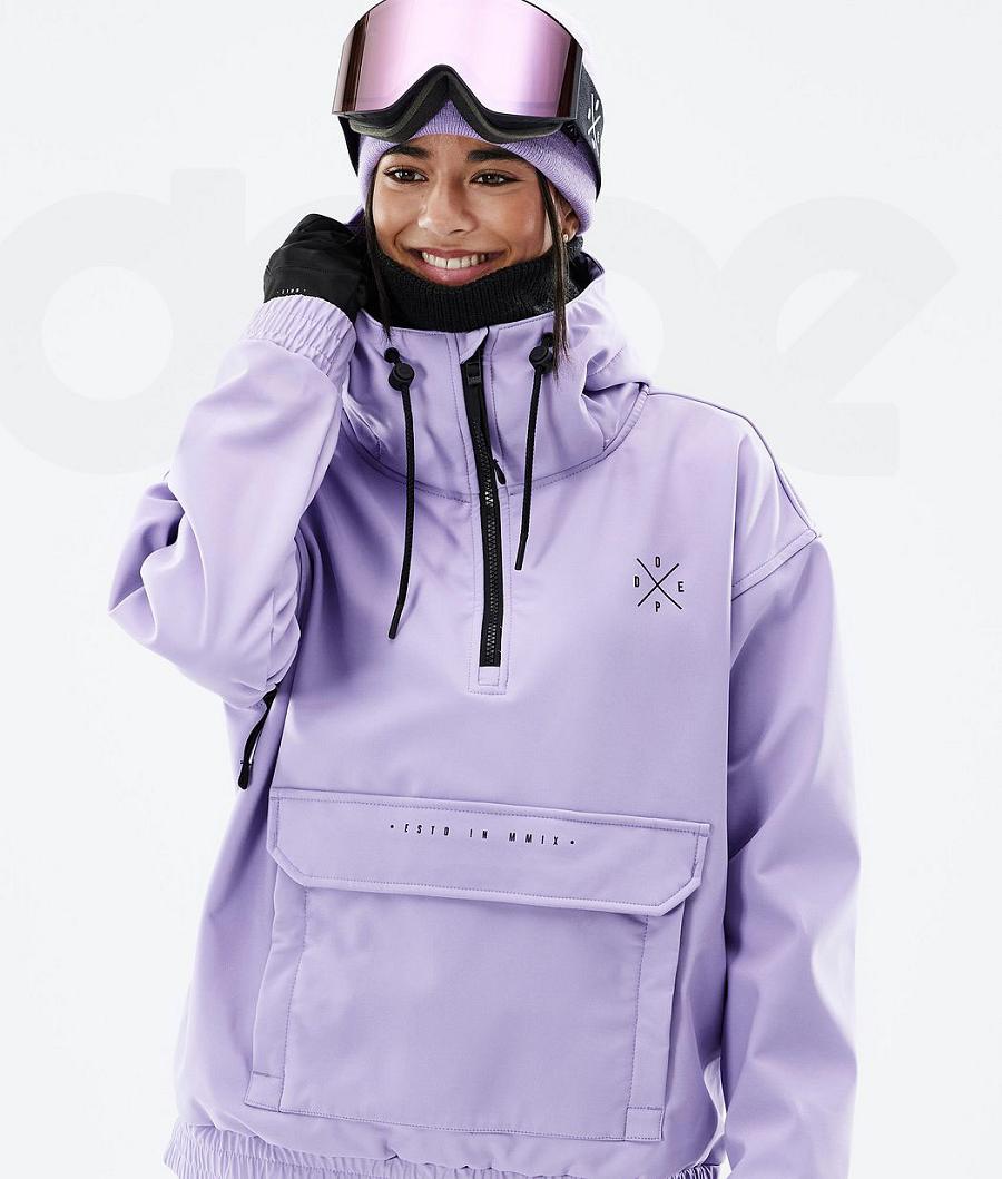 Purple Women's Dope Cyclone W Ski Jackets | NZ_D2481