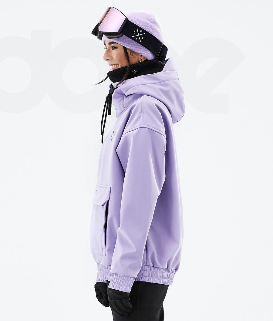 Purple Women's Dope Cyclone W Ski Jackets | NZ_D2481