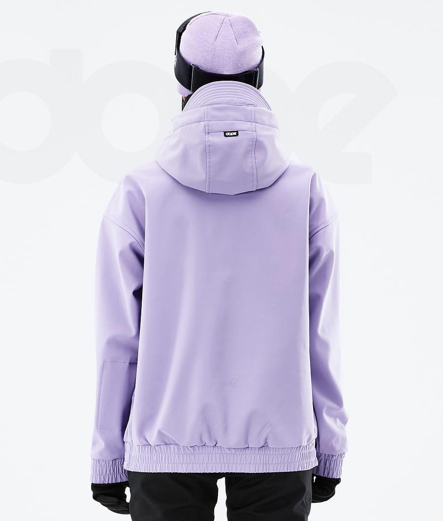 Purple Women's Dope Cyclone W Ski Jackets | NZ_D2481
