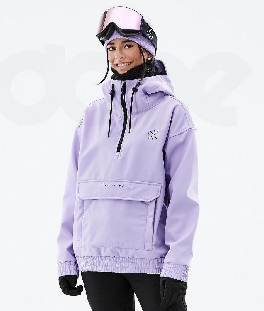 Purple Women\'s Dope Cyclone W Ski Jackets | NZ_D2481