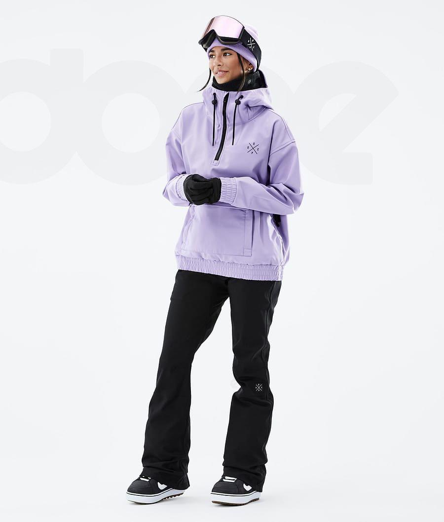 Purple Women's Dope Cyclone W Snowboard Jackets | NZ_D2394