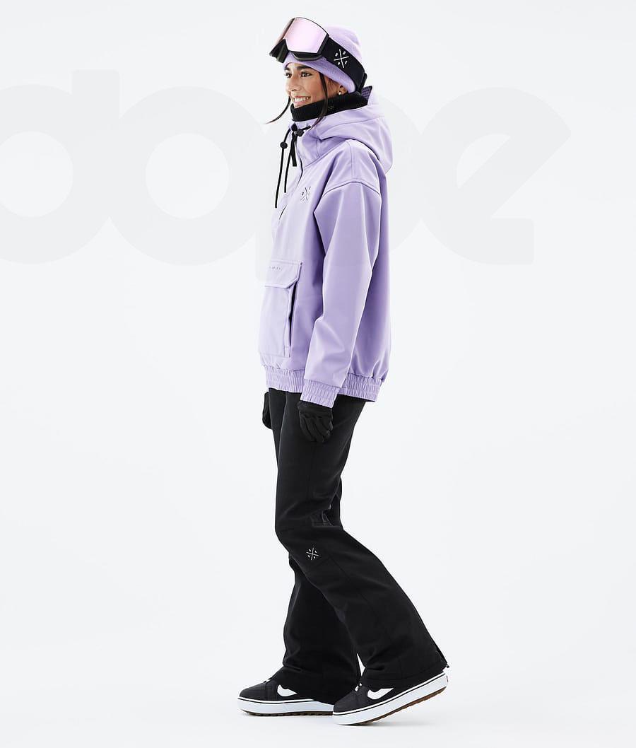 Purple Women's Dope Cyclone W Snowboard Jackets | NZ_D2394