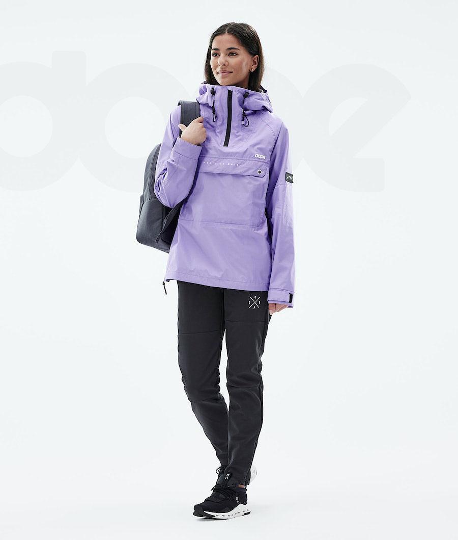 Purple Women's Dope Hiker Light W Outdoor Jackets | NZ_D1417