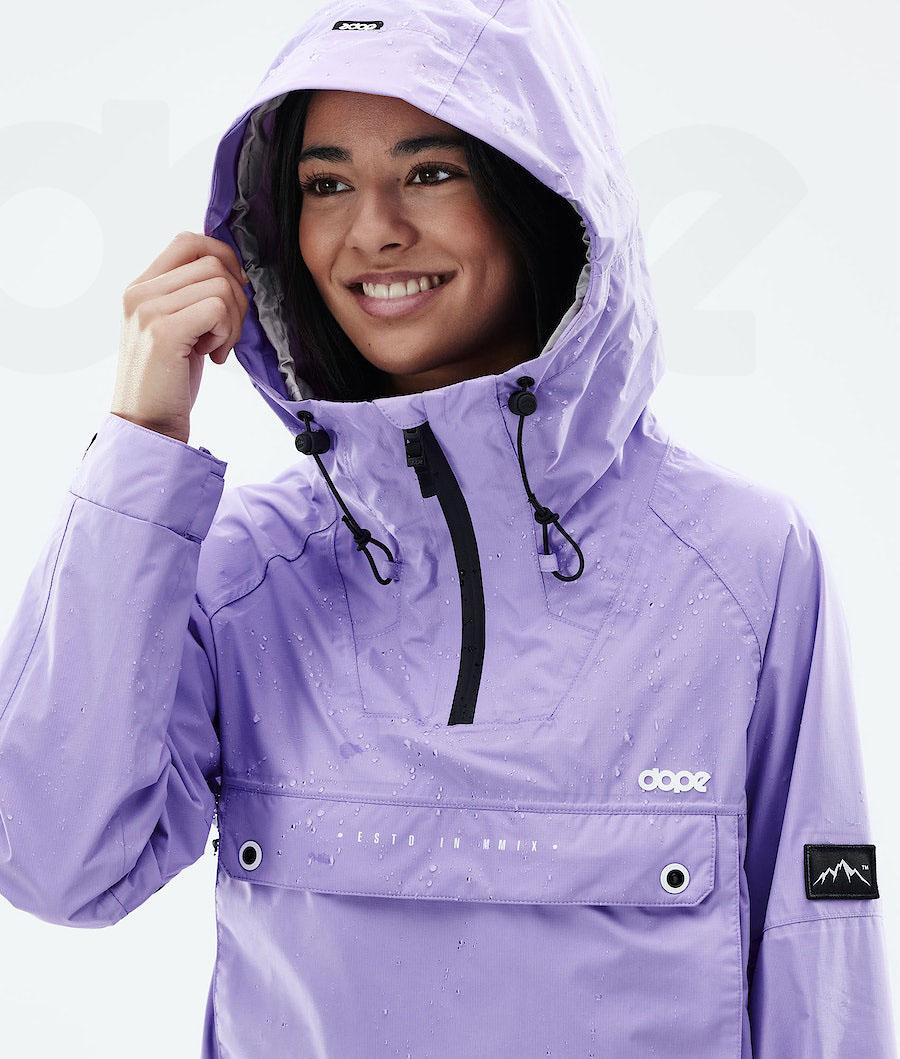 Purple Women's Dope Hiker Light W Outdoor Jackets | NZ_D1417