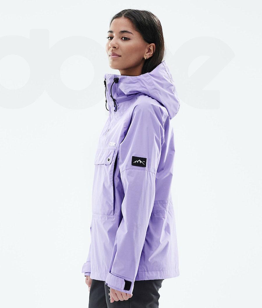 Purple Women's Dope Hiker Light W Outdoor Jackets | NZ_D1417