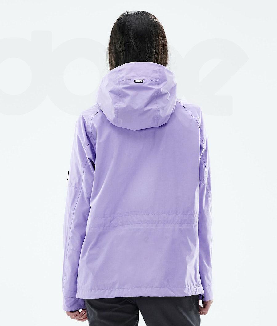 Purple Women's Dope Hiker Light W Outdoor Jackets | NZ_D1417