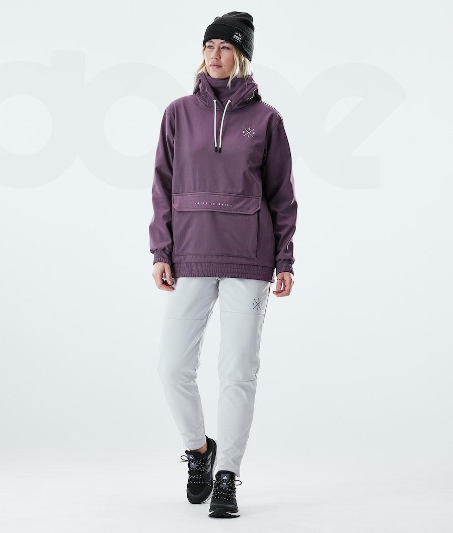 Purple Women's Dope Nomad W Outdoor Jackets | NZ_D1773