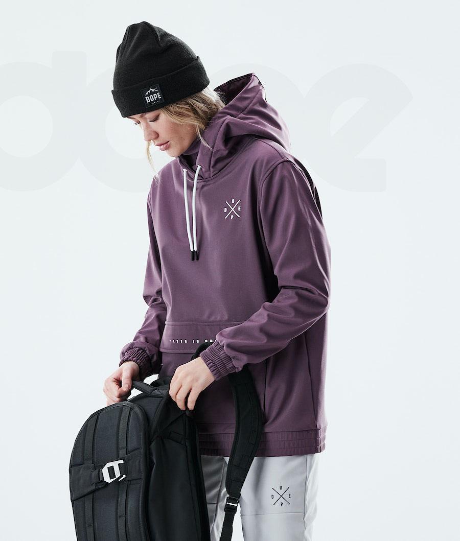 Purple Women's Dope Nomad W Outdoor Jackets | NZ_D1773