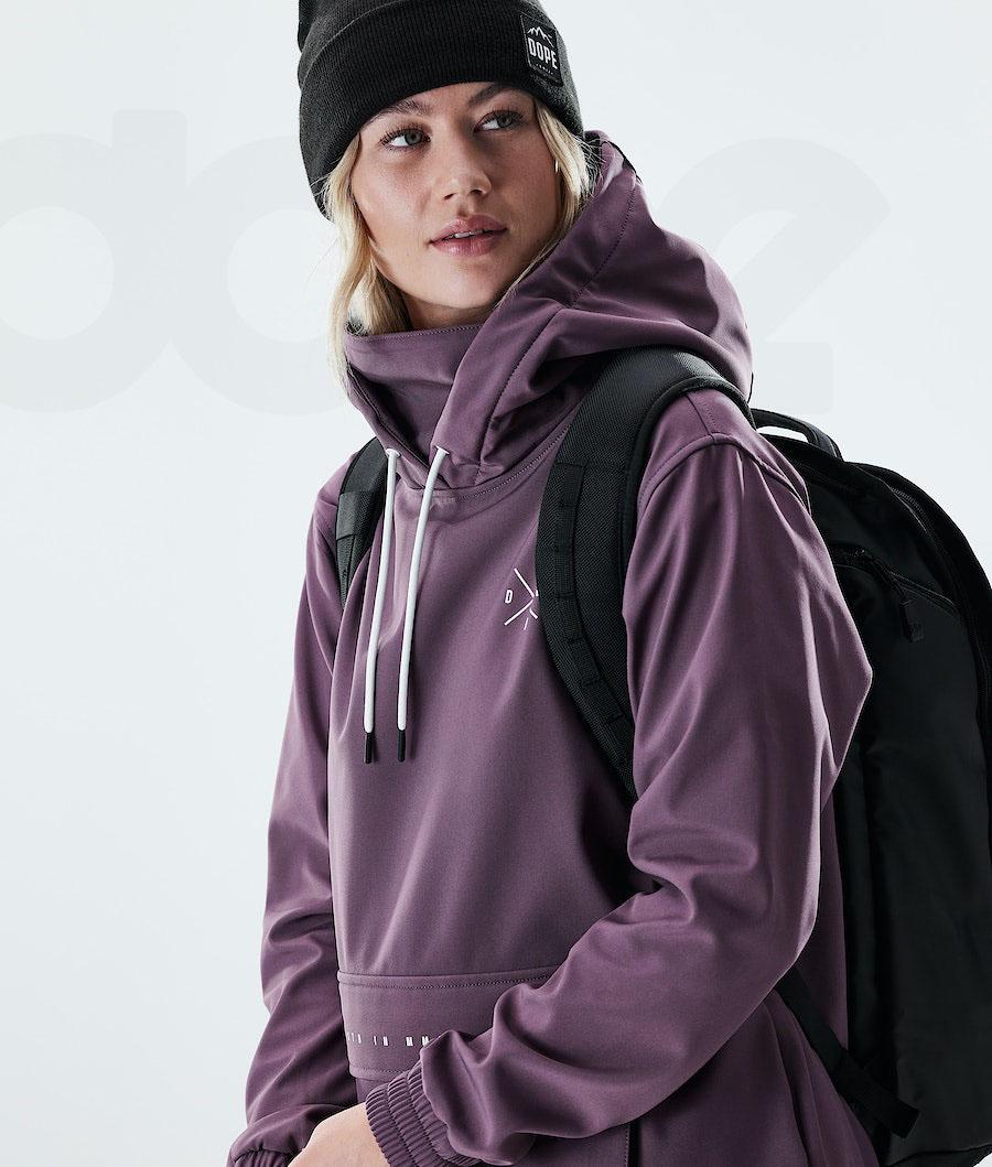 Purple Women's Dope Nomad W Outdoor Jackets | NZ_D1773