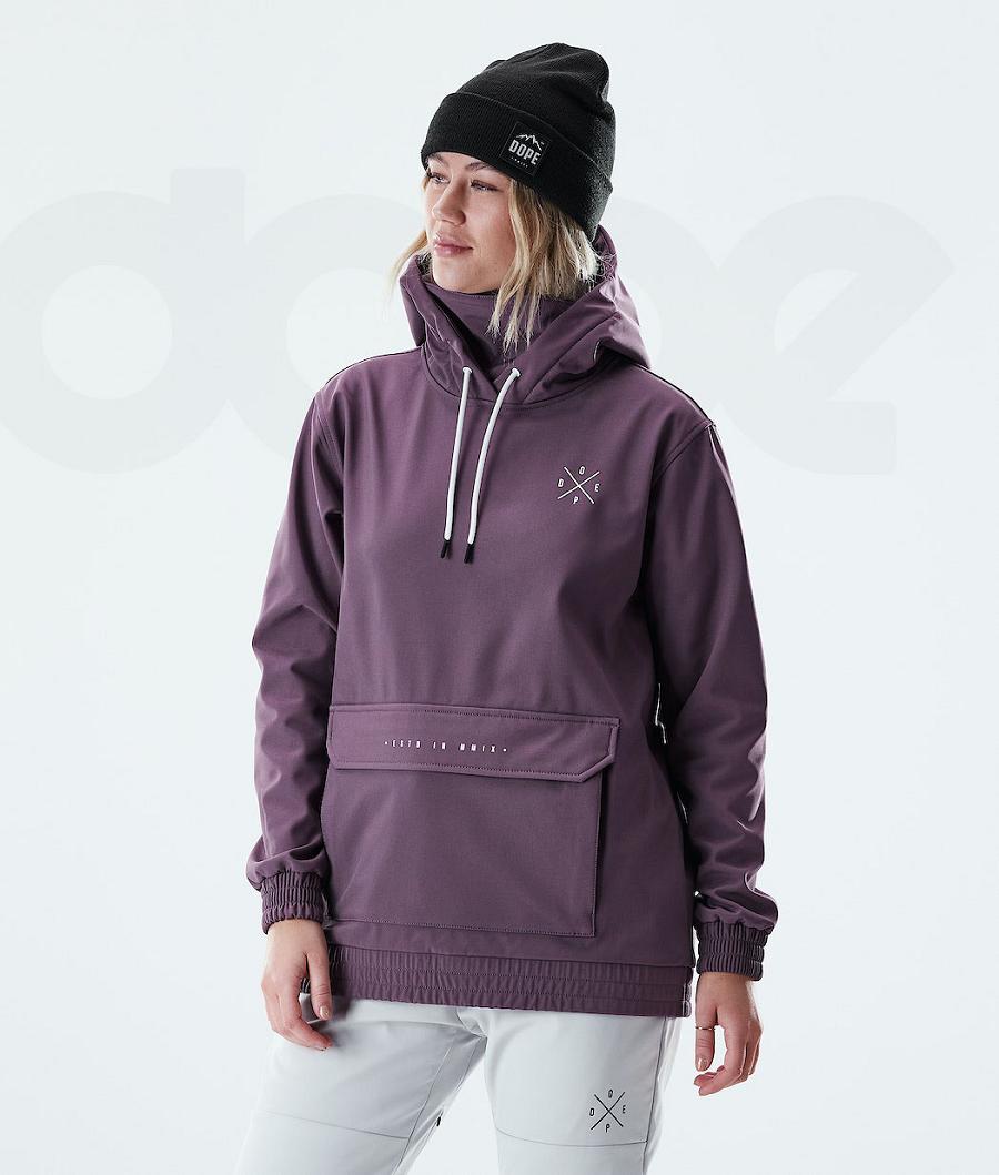 Purple Women\'s Dope Nomad W Outdoor Jackets | NZ_D1773