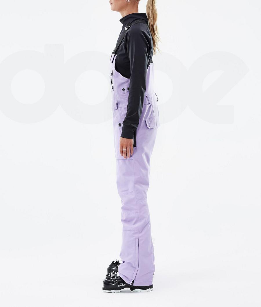 Purple Women's Dope Notorious B.I.B W Ski Pants | NZ_D1992