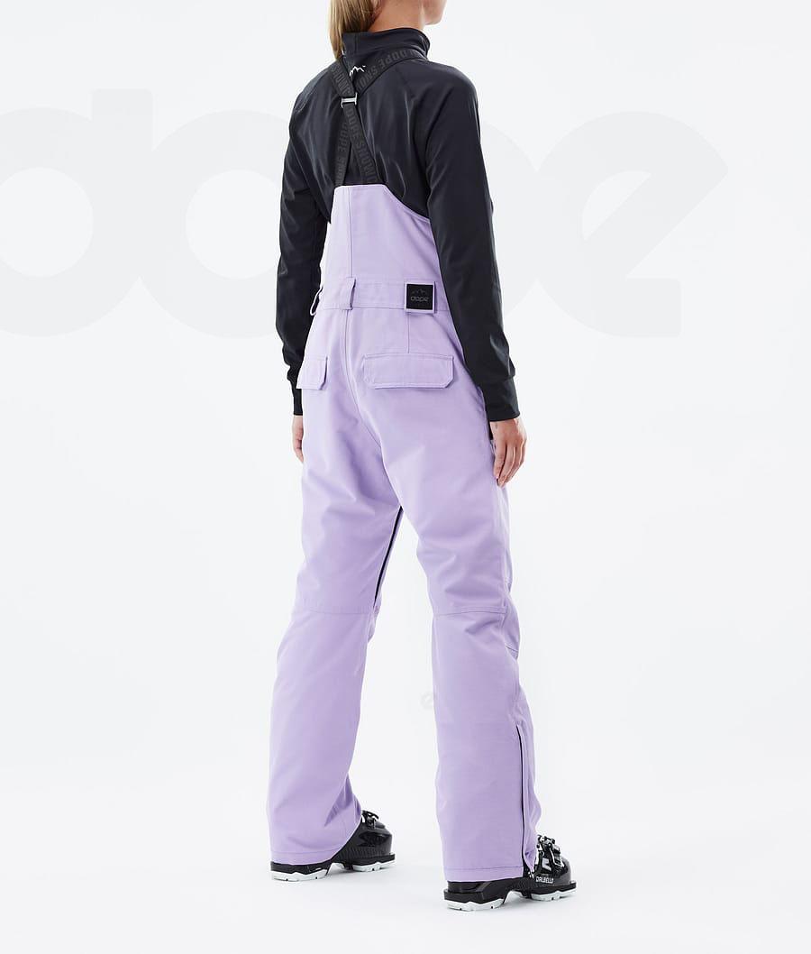 Purple Women's Dope Notorious B.I.B W Ski Pants | NZ_D1992
