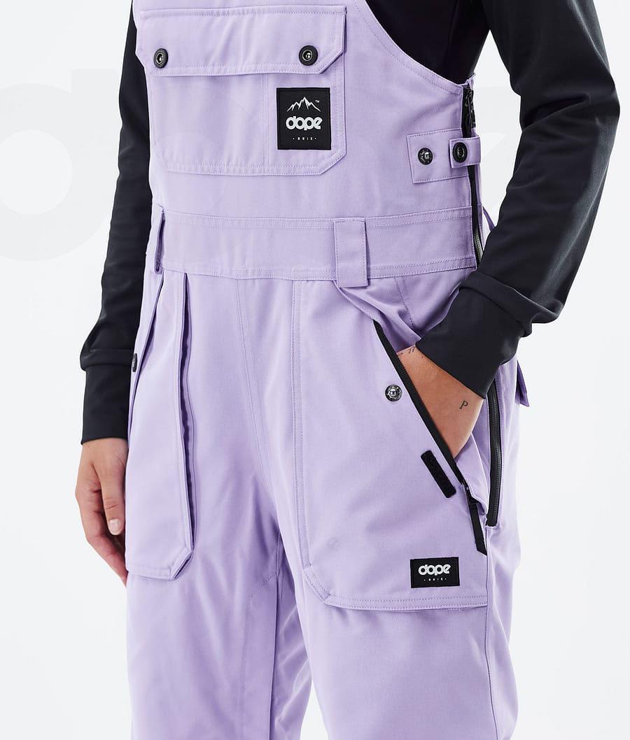 Purple Women's Dope Notorious B.I.B W Snowboard Pants | NZ_D2058