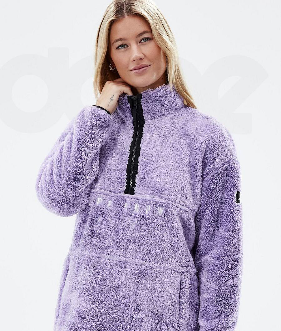 Purple Women's Dope Pile W Fleece | NZ_D2332