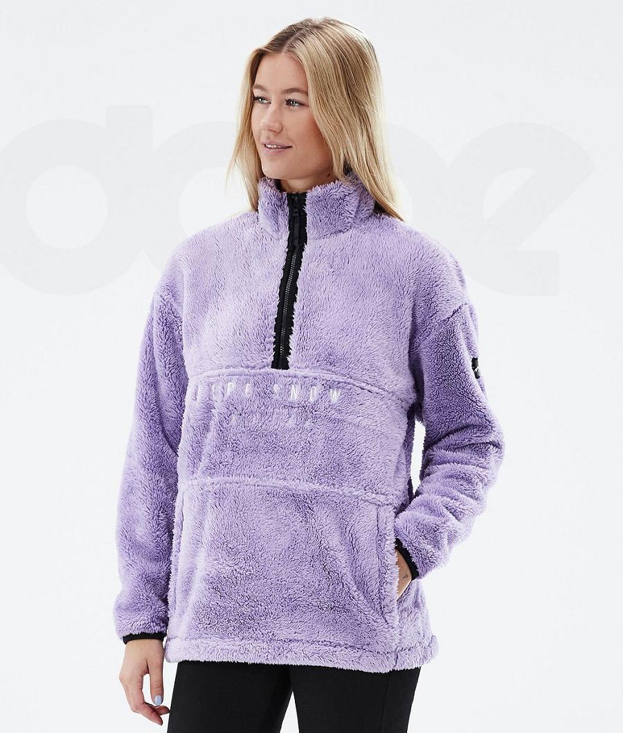 Purple Women\'s Dope Pile W Fleece | NZ_D2332