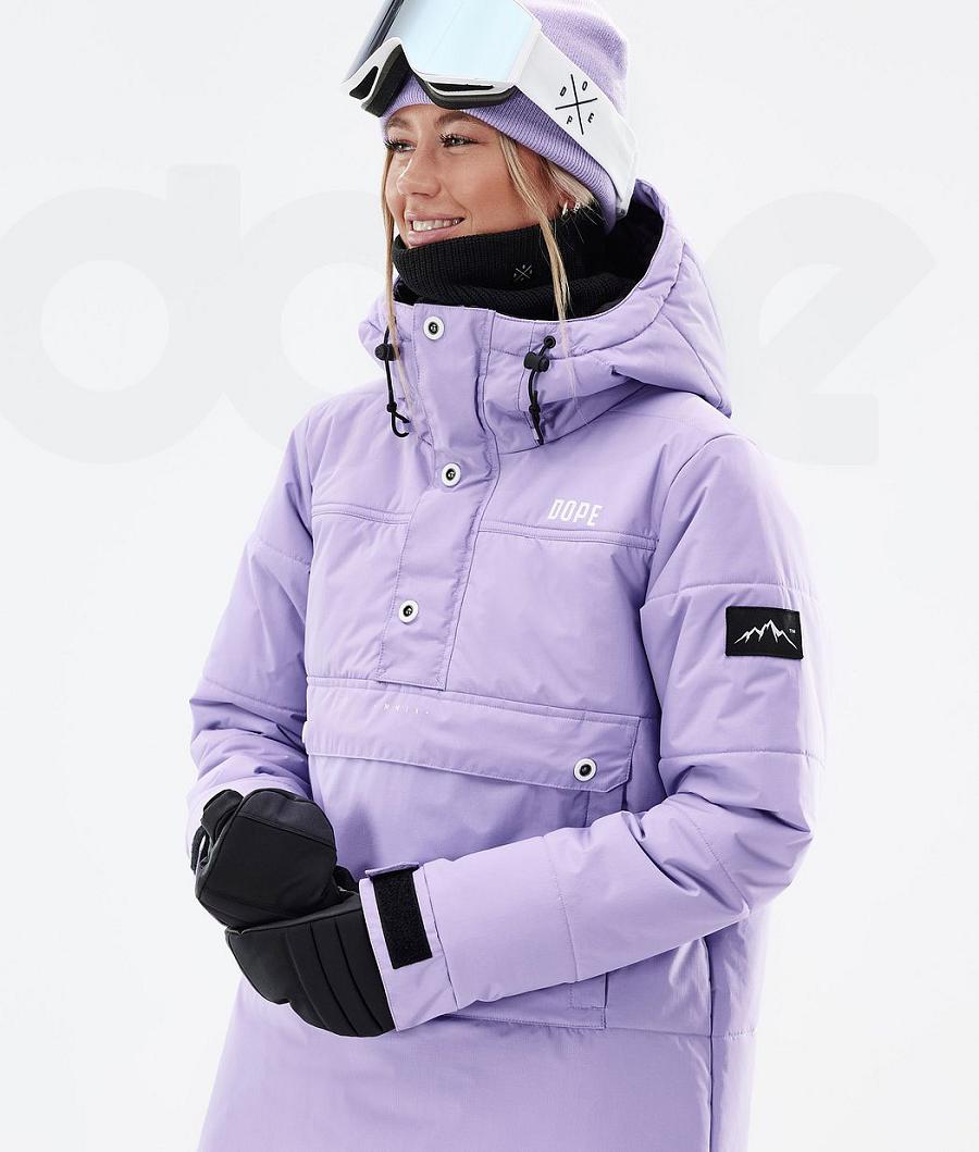 Purple Women's Dope Puffer W Ski Jackets | NZ_D1996