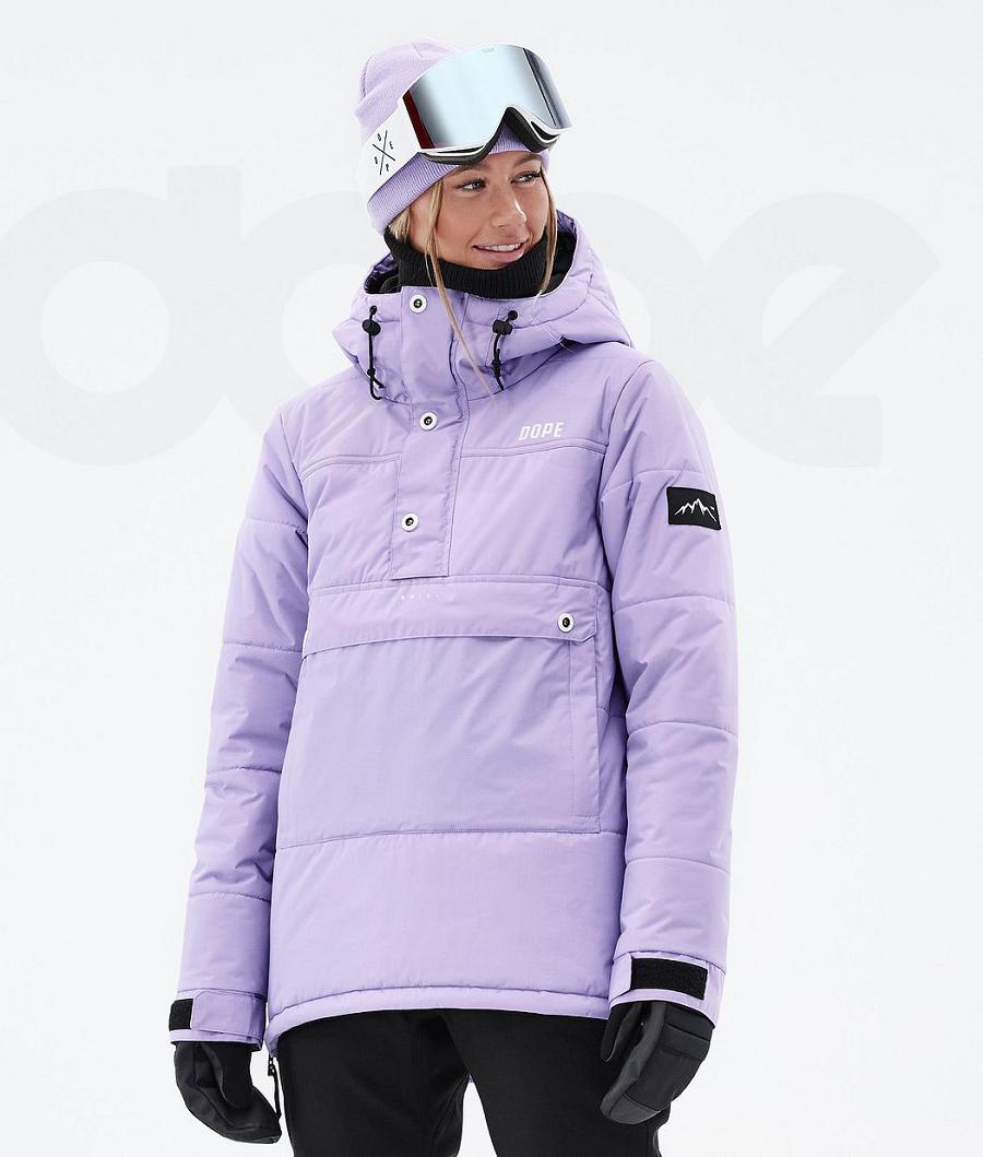 Purple Women\'s Dope Puffer W Ski Jackets | NZ_D1996