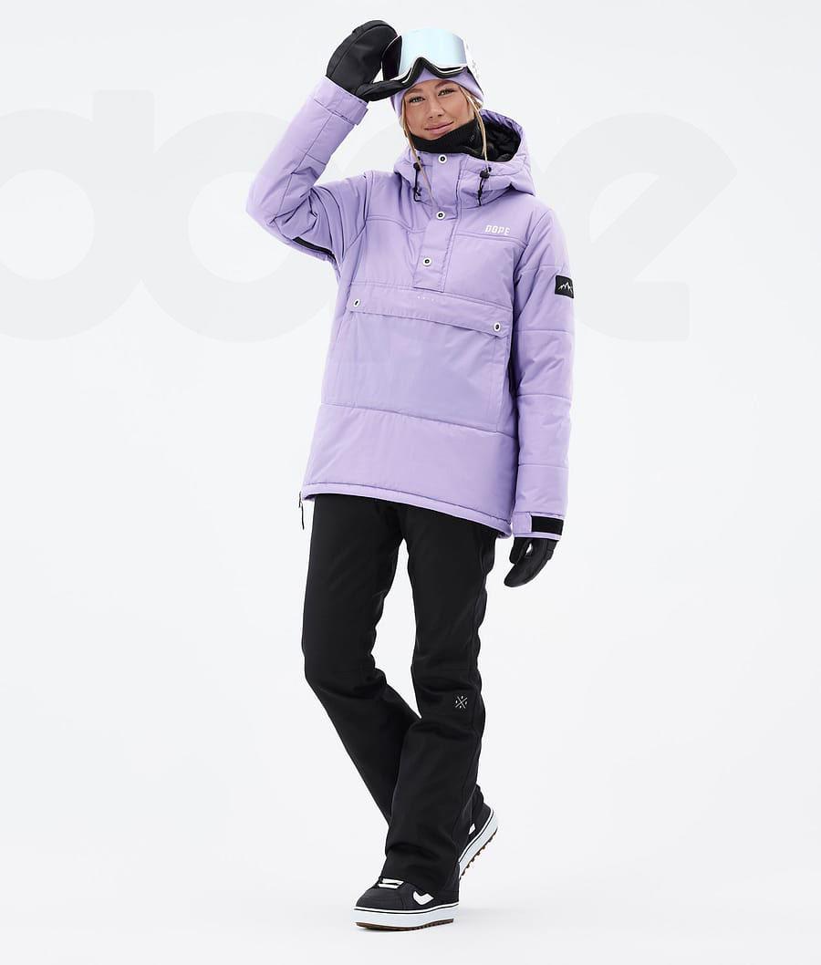 Purple Women's Dope Puffer W Snowboard Jackets | NZ_D1117