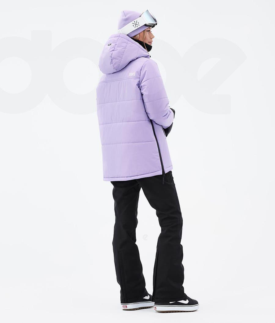 Purple Women's Dope Puffer W Snowboard Jackets | NZ_D1117