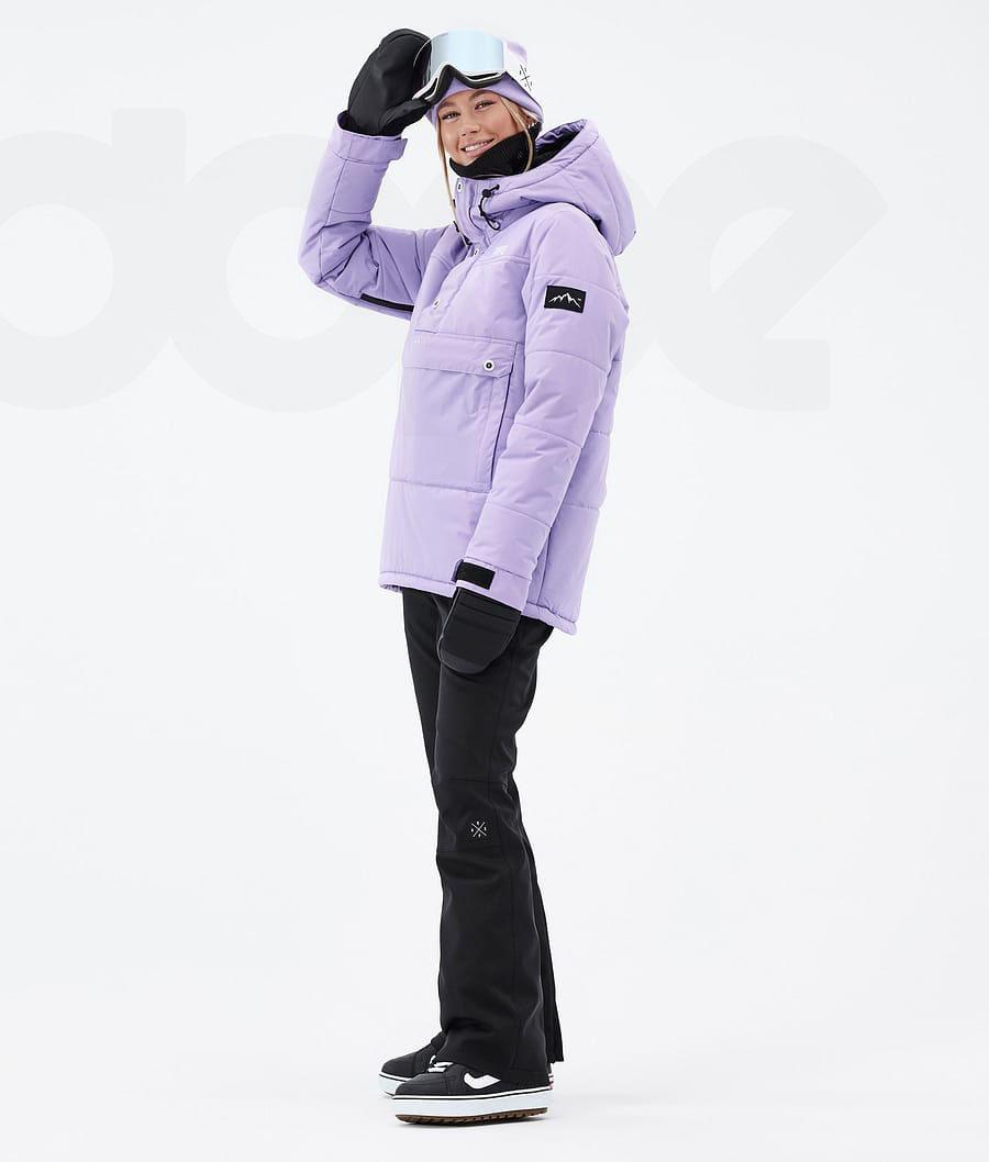 Purple Women's Dope Puffer W Snowboard Jackets | NZ_D1117