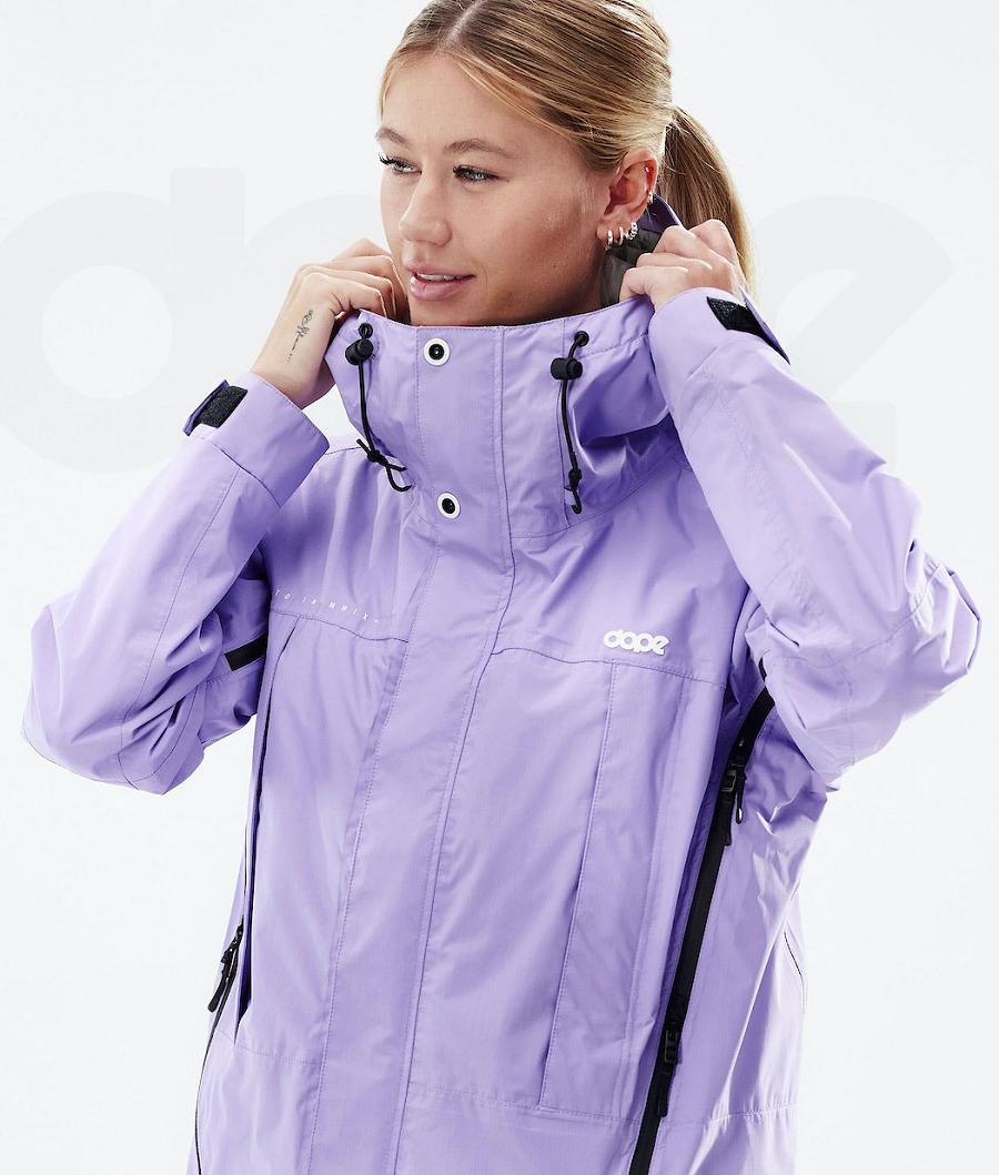 Purple Women's Dope Ranger Light W Outdoor Jackets | NZ_D2444