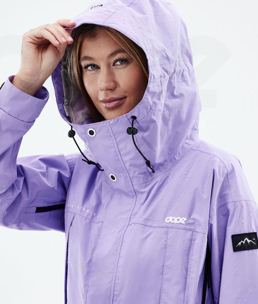 Purple Women's Dope Ranger Light W Outdoor Jackets | NZ_D2444